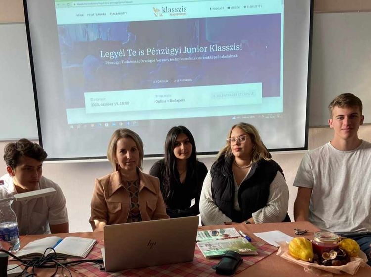 Legyél Te is Pénzügyi Junior Klasszis! 2023
